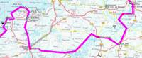 Die Route von Doolin bis Athlone